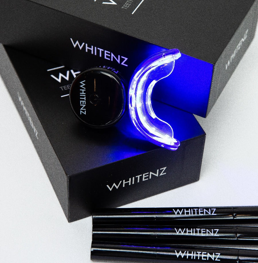 LED teeth whitening kit nz x 2